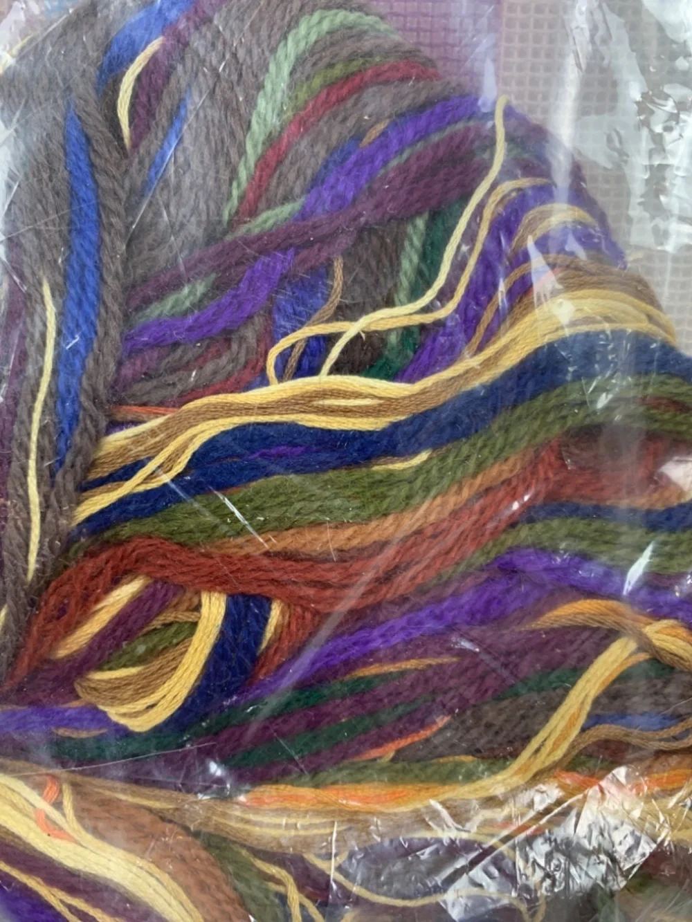 Bucilla Needlepoint Pillow Kit 4660 Silk Tassels 14